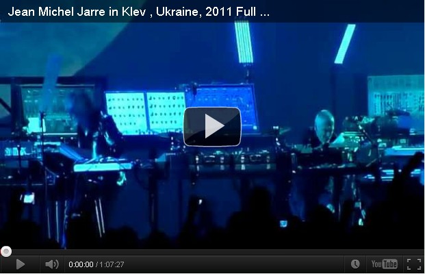 Jean Michel Jarre in KIev , Ukraine, 2011 Full Version Live 